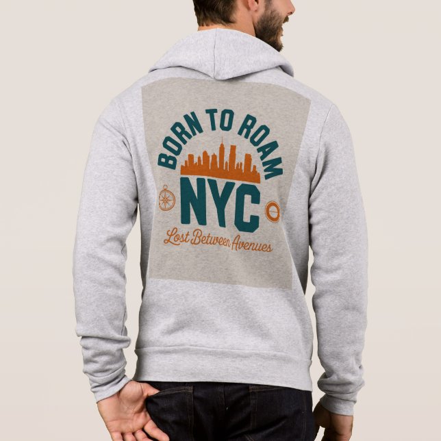 Camiseta Nascido para Vagar NYC (Verso)