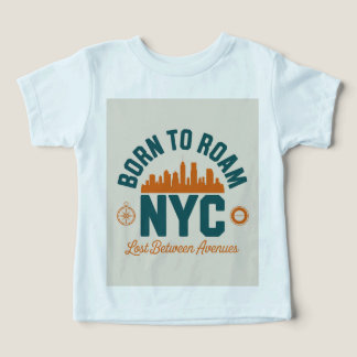 Camiseta Nascido para Vagar NYC