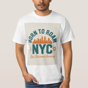 Camiseta Nascido para Vagar NYC