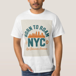 Camiseta Nascido para Vagar NYC