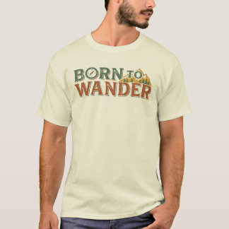 Camiseta Nascido para Vagar Outdoor Vintage