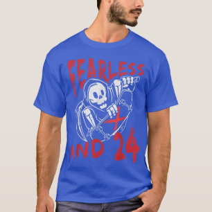 Camiseta Nascimento com 24 anos Skeleton Osso Skeleton Skat