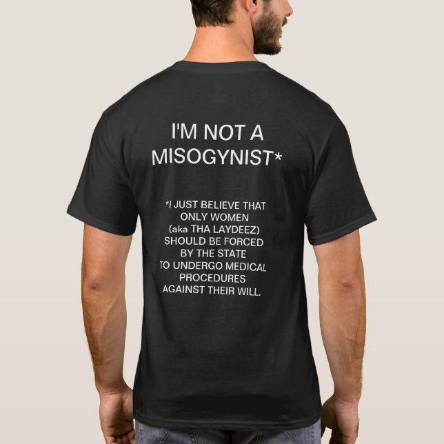 Camiseta Nascimento forçado ruim (Verso)