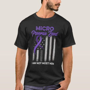 Camiseta Nascimento Prematuro do Novo papai Micro Preemie N