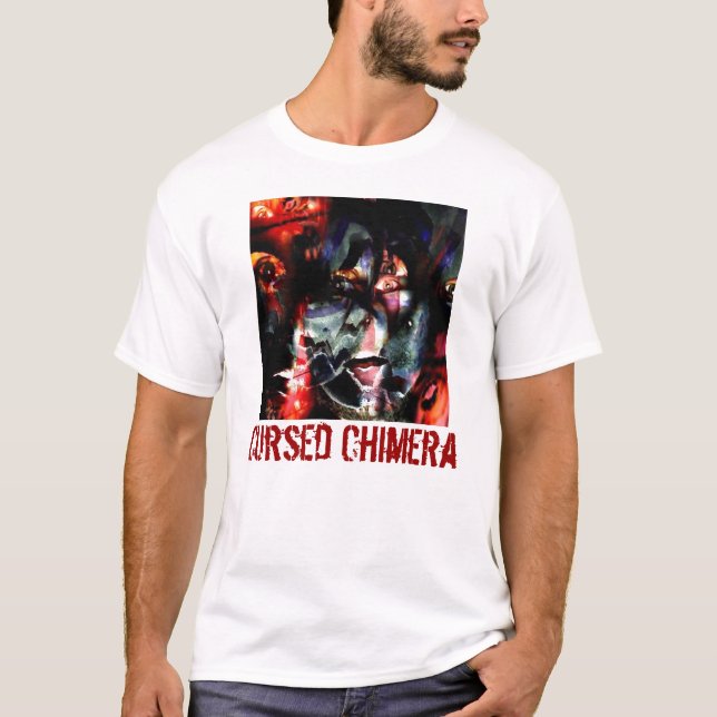 Camiseta Nascimento, quimera maldita (Frente)