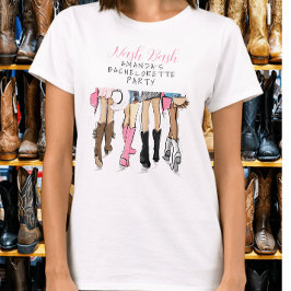 Camiseta Nash Bash Bridesmaid Bachelorette Fashion