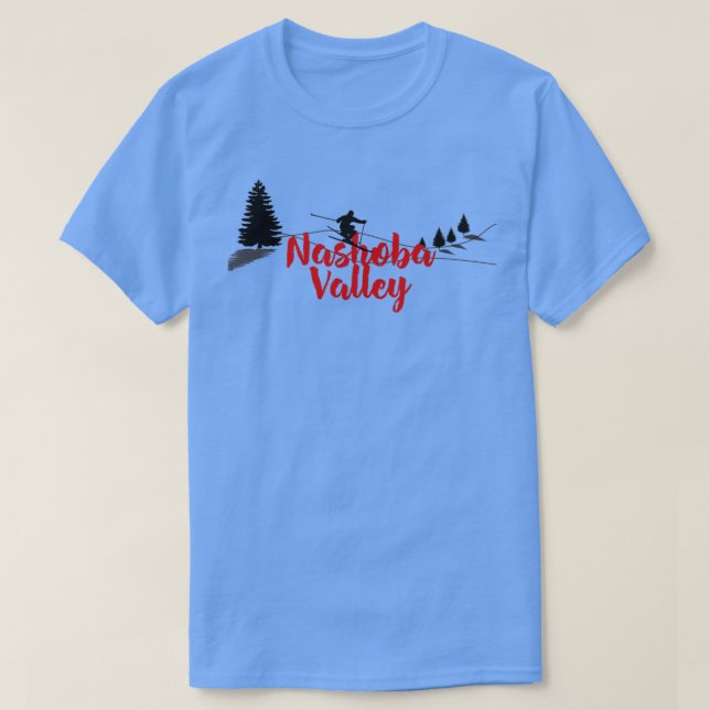 Camiseta Nashoba Valley Ski Long (Frente do Design)