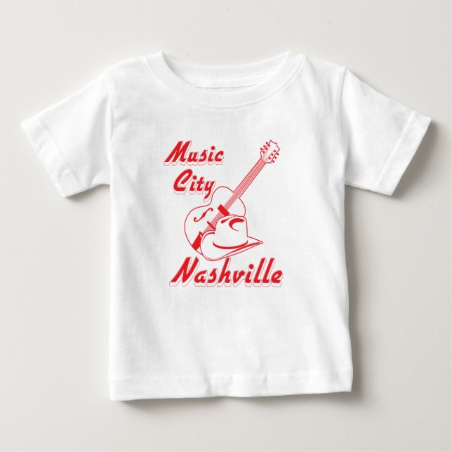 Camiseta Nashville. Cidade da música (Frente)