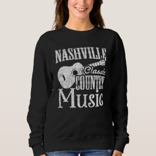 Camiseta Nashville Classic Country Music Tennessee Guitar P