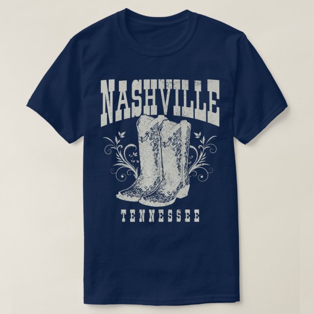 Camiseta Nashville Ennessee Line Dancing Cowgirl Country Mu (Frente do Design)