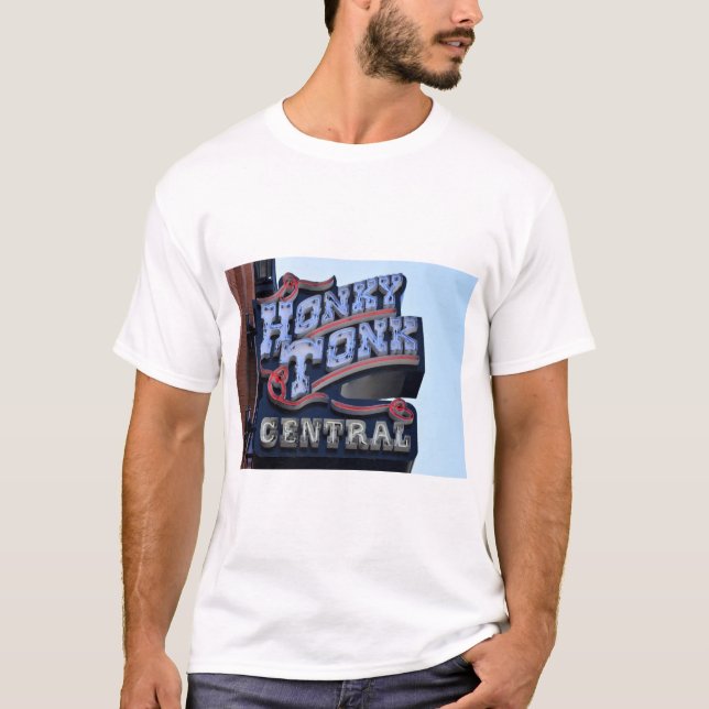 Camiseta Nashville Honky Tonk (Frente)
