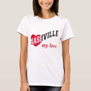 Camiseta Nashville meu amor