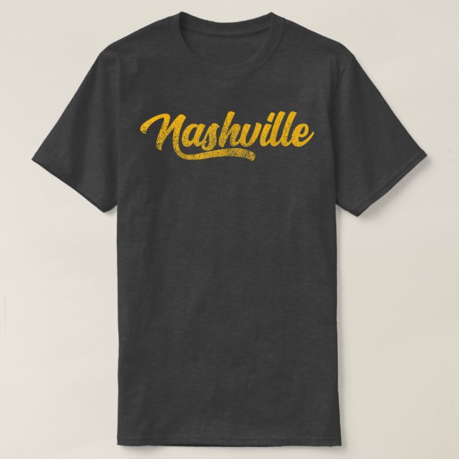 Camiseta Nashville Music City Nashville Country Music Nashv (Frente do Design)