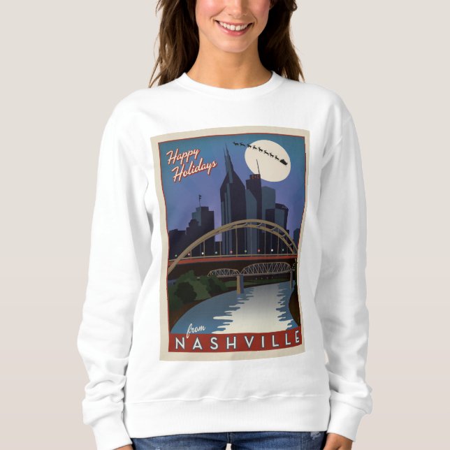 Camiseta Nashville Skyline (Frente)