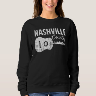 Camiseta Nashville Skyline Tennessee Country Music Guitar P