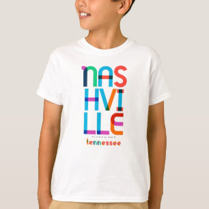 Camiseta Nashville Tennessee Meio século, Pop Art,