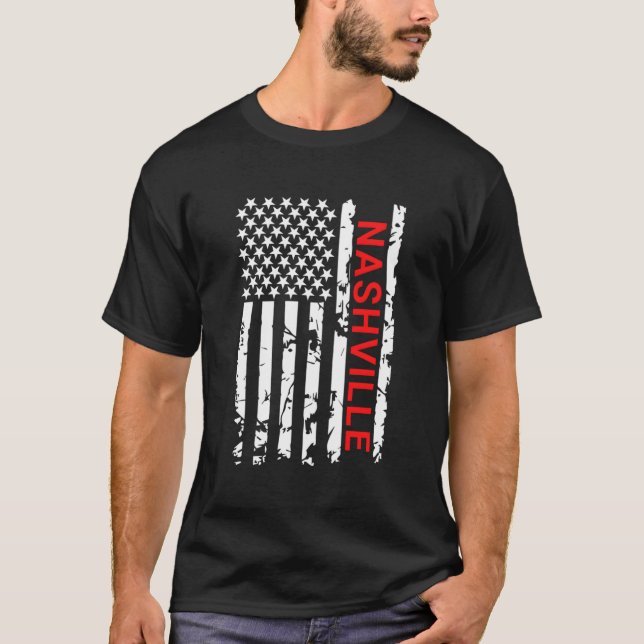 Camiseta Nashville Usa (Frente)