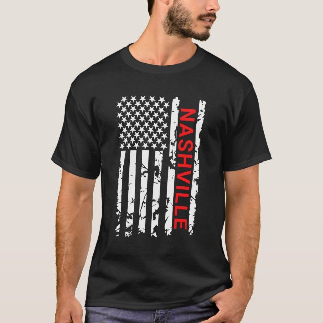 Camiseta Nashville Usa (Frente)