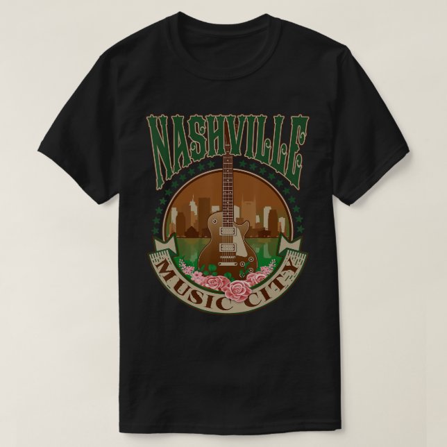 Camiseta Nashville Western Country Concert Outfits Women Gr (Frente do Design)