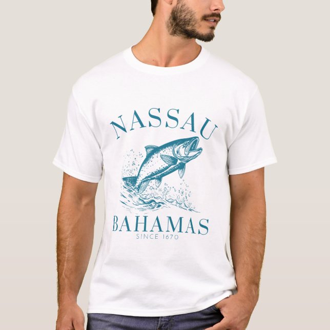 Camiseta Nassau Bahamas (Frente)