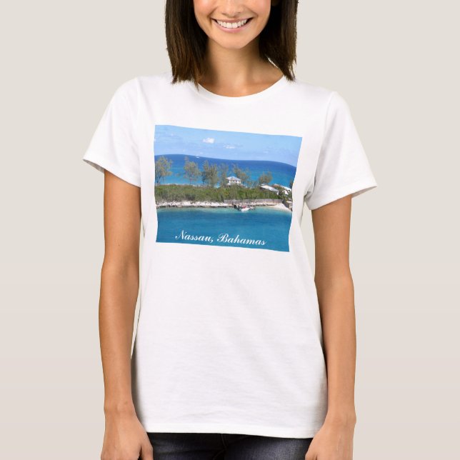 Camiseta Nassau, Bahamas (Frente)