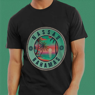 Camiseta Nassau Bahamas Retro viagem Souvenir 1950