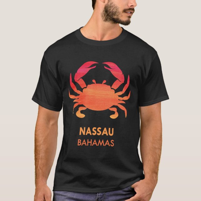 Camiseta Nassau Bahamas Souvenir (Frente)