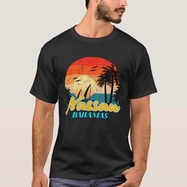 Camiseta Nassau Bahamas Souvenirs Itu2019s Better In The Ba (Frente)
