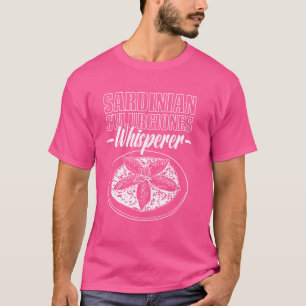 Camiseta Nat das especialidades culinárias da Sardenha Culu
