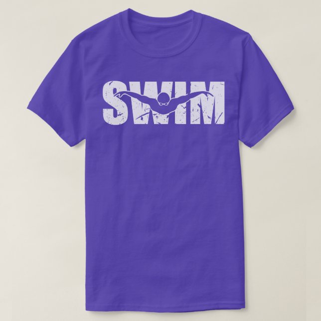 Camiseta Natação (Frente do Design)