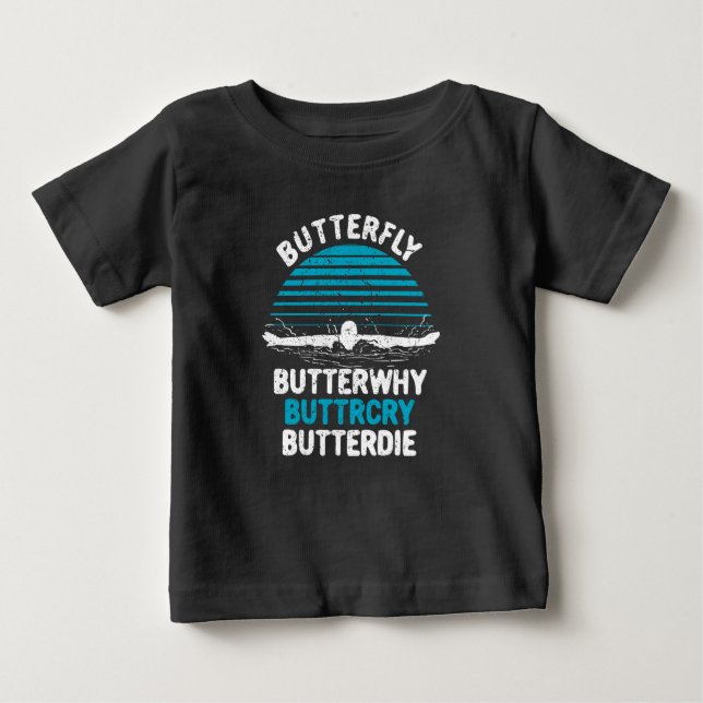 Camiseta Natação - Borboleta Butterfly (Frente)