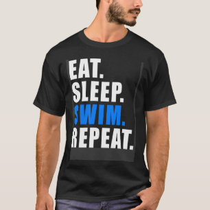 Camiseta Natação da salva-vidas