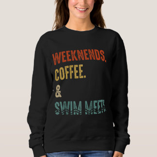 Camiseta Natação De Café No Fim De Semana Consegue Beber O