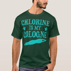 Camiseta Natação de natação engraçada Vestida de Pisci