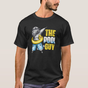 Camiseta Natação De Verão De Piscina De Barragem De cara De