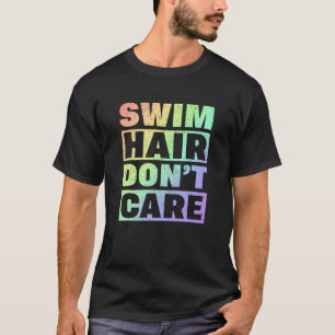 Camiseta Natação do Natação da Equipe Donu2019t Swimmer