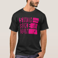 Natação Engraçado Triathlon Run Design Men Tri