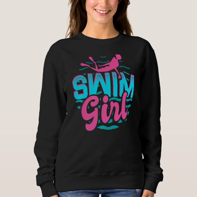 Camiseta Natação Girl (Frente)