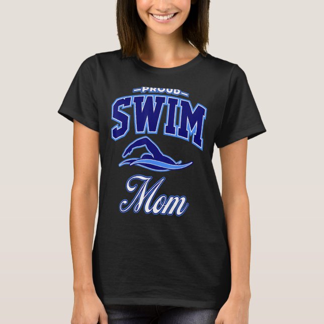 Camiseta Natação Mãe (Frente)
