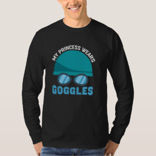 Camiseta Natação Sincronizada Minha Princesa Usa Óculos