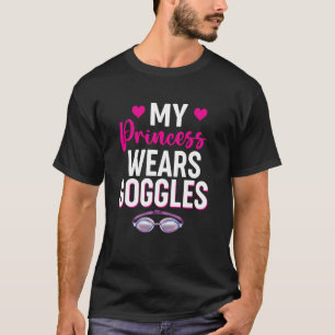 Camiseta Natação Sincronizada Minha Princesa Usa Óculos