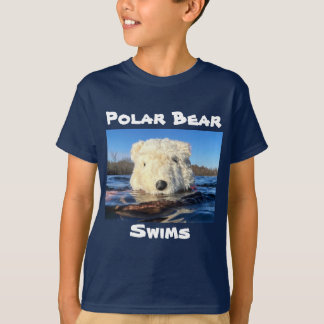 Camiseta Natações de Urso Polar