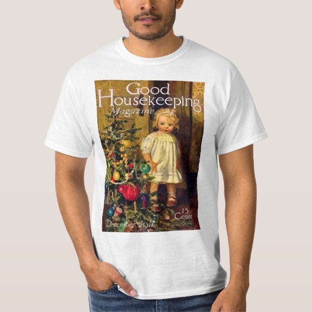 Camiseta Natais vintages da revista Good Housekein (Frente)