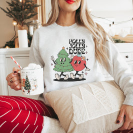 Camiseta Natais vintages Holly Jolly Dude