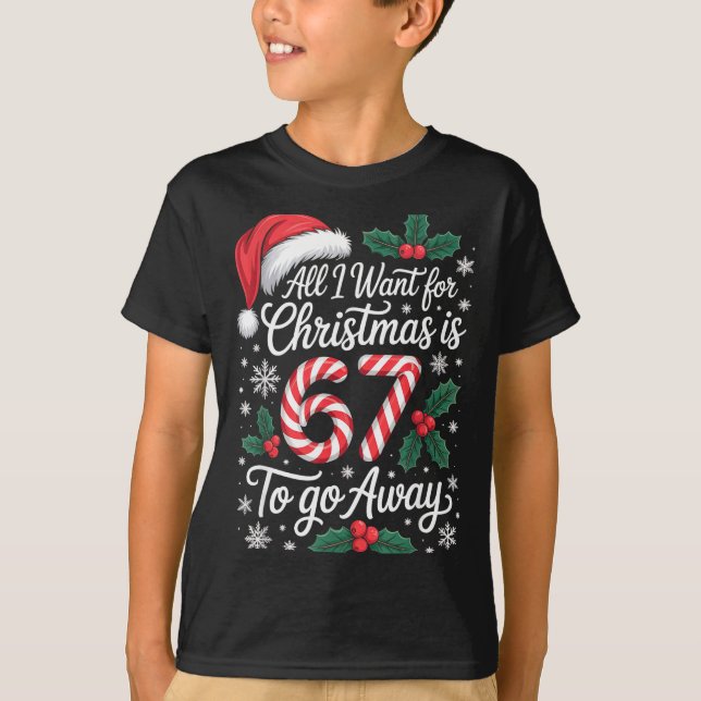 Camiseta Natal 67 Para Ir Embora Seis Sete Professor Divert (Frente)