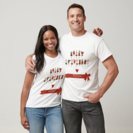 Camiseta Natal Aconchegante em Língua de Sinais Americana (