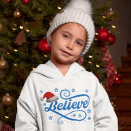 Camiseta Natal Acredita no Pai Natal - Papai Noel Branco