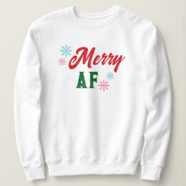 Camiseta Natal AF Sassy Tipografia de Natal