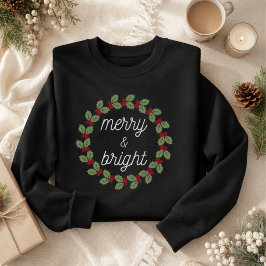 Camiseta Natal Alegre e Brilhante