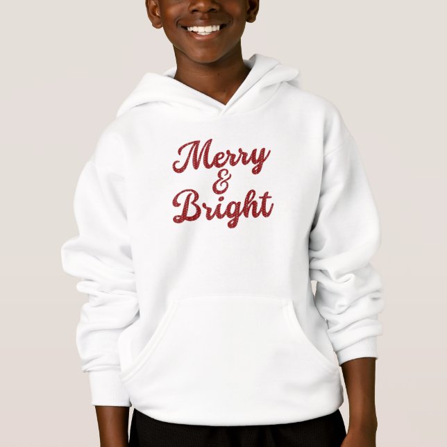 Camiseta Natal Alegre e Brilhante (Frente)